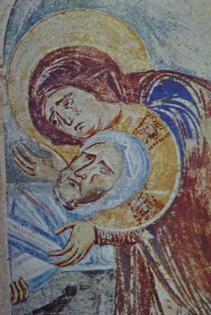 Deposición en el sepulcro. Detalle. Sant'Angelo in Formis. s.XI. Capua