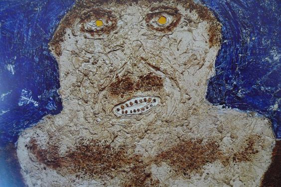 Dubuffet, Voluntad de poder, detalle, 1946, Museo Guggenheim