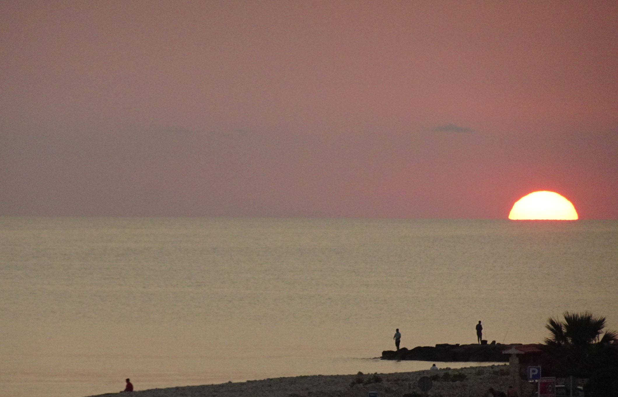 Ayer al amanecer. Foto R.Puig