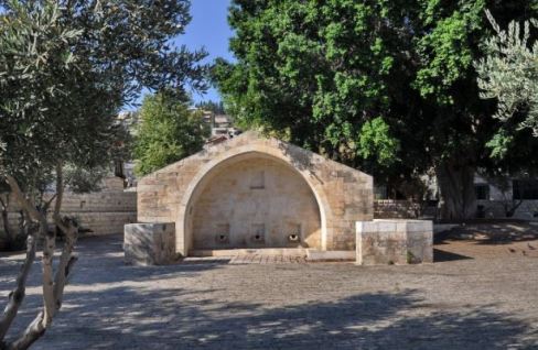Nazaret. El pozo de María. Fuente Pinterest
